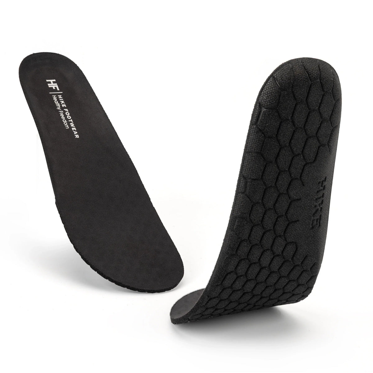 Black Barefoot Insoles – High-Density Foam Comfort