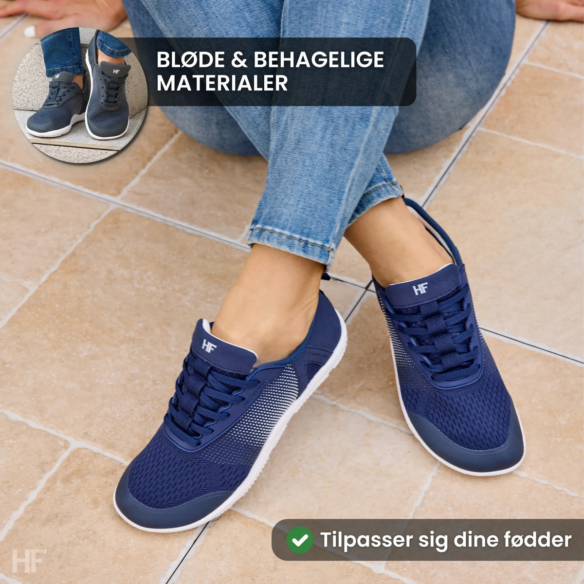 HF Stride – Hands-Free & Ergonomic Barefoot Shoes