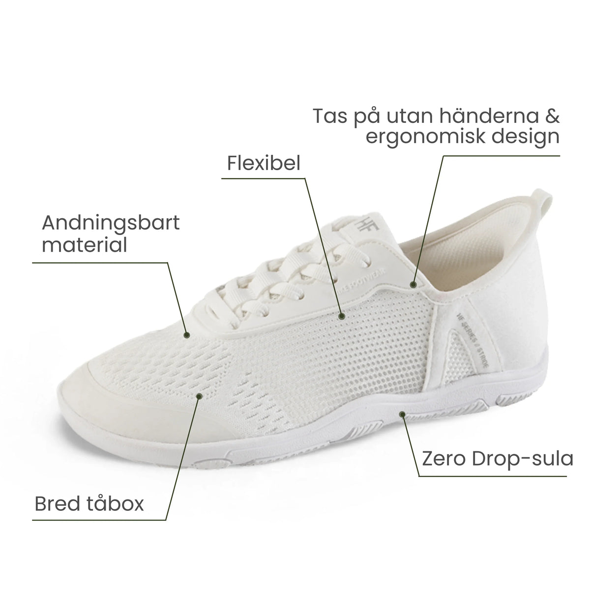 HF Stride – Hands-Free & Ergonomic Barefoot Shoes
