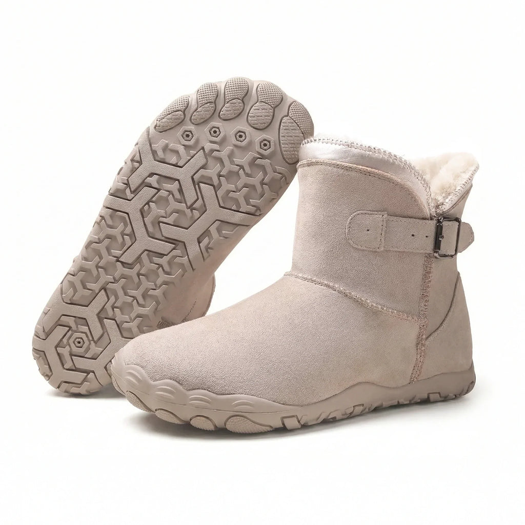 Cozely - Women's Fur-Lined & Ergonomic Barefoot Shoes