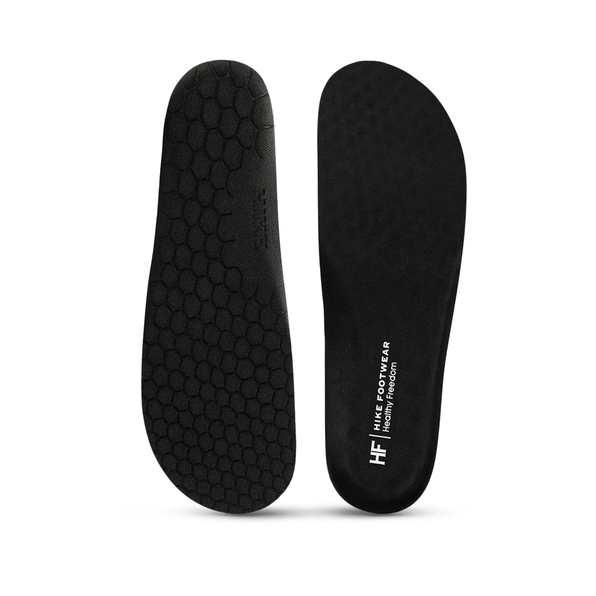 Black Barefoot Insoles – High-Density Foam Comfort
